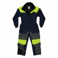 N-Ferno By Ergodyne 3XL Navy Cold Storage Coverall 6475